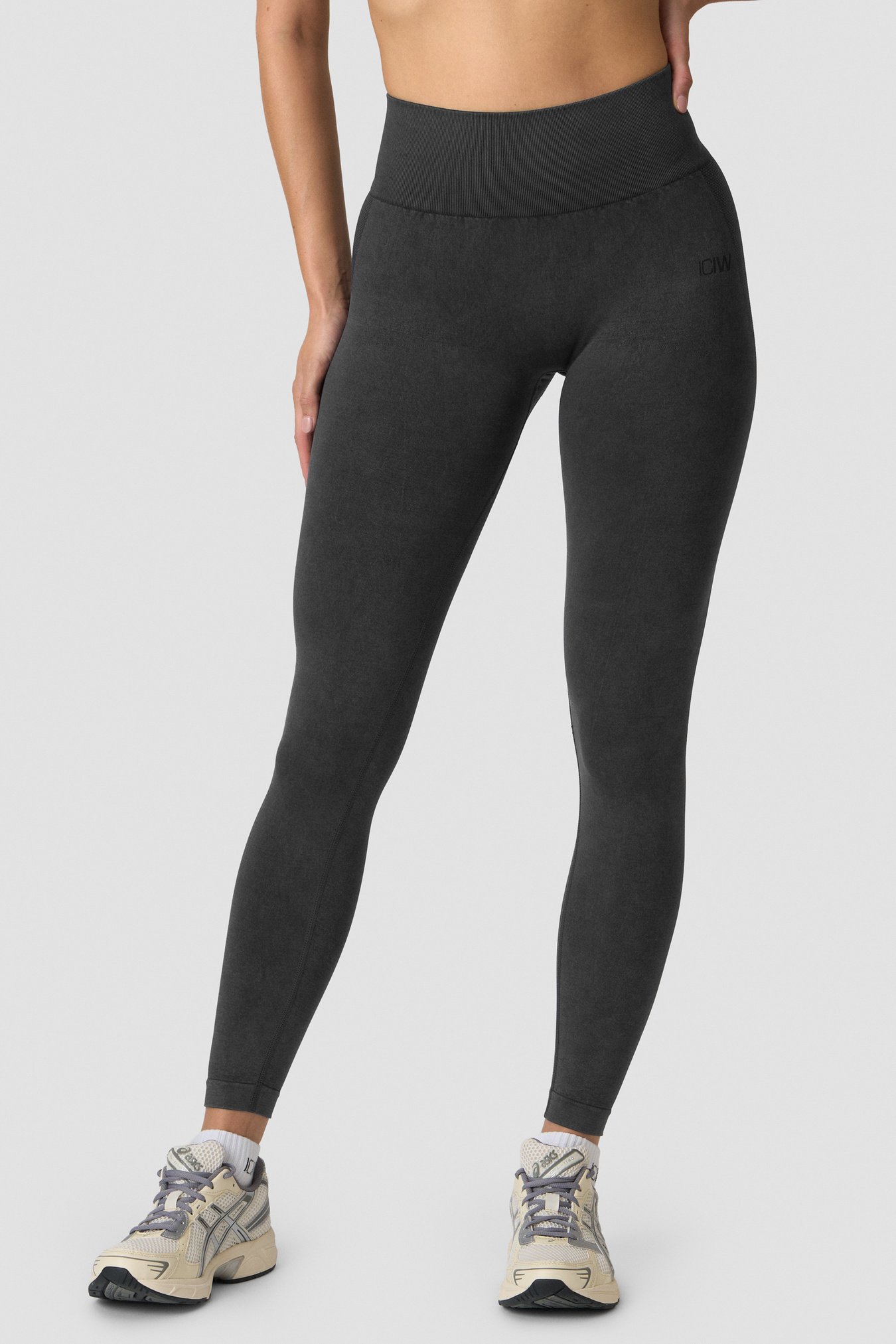 Sculpt Seamless Tights Stone Wash Black - image 2