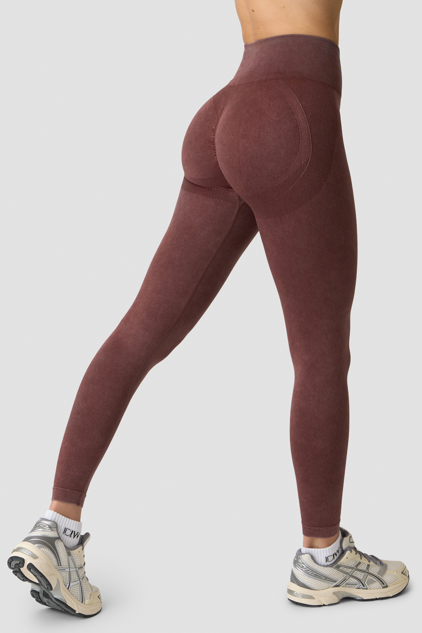 Sculpt Seamless Tights Auburn Brown - image 1