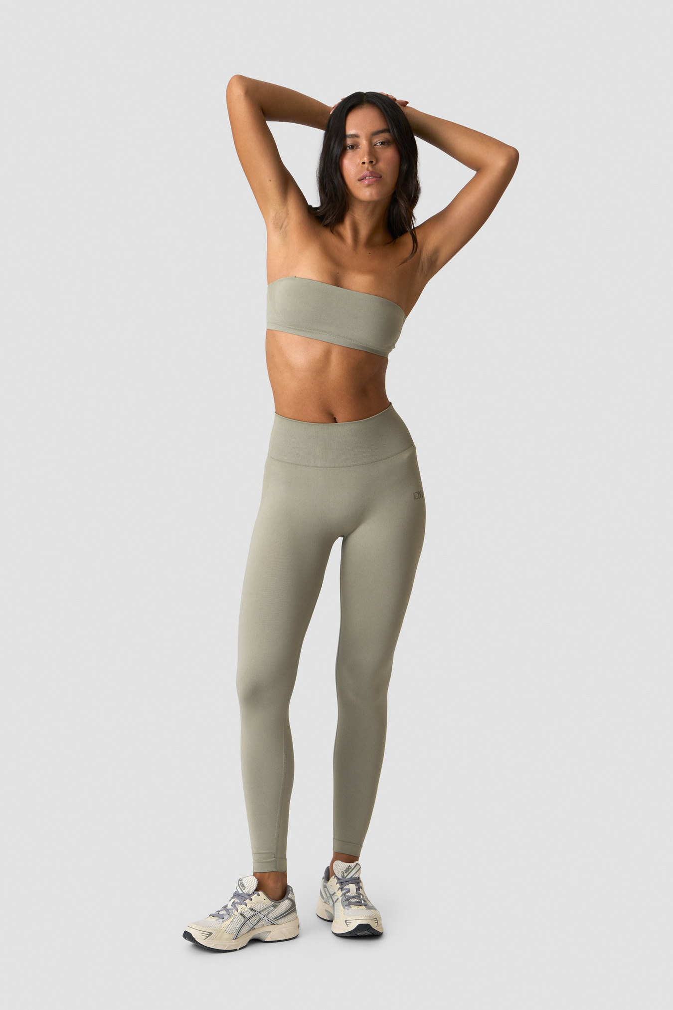 Sculpt Seamless Bandeau Light Khaki Green - bild 3