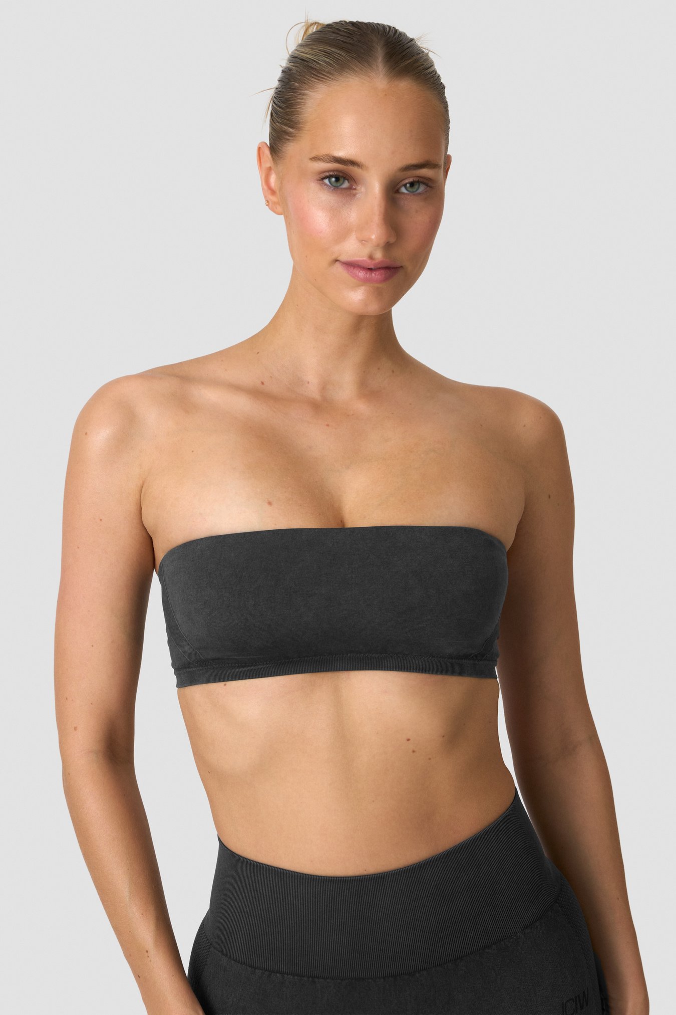 Sculpt Seamless Bandeau Stone Wash Black - bild 0