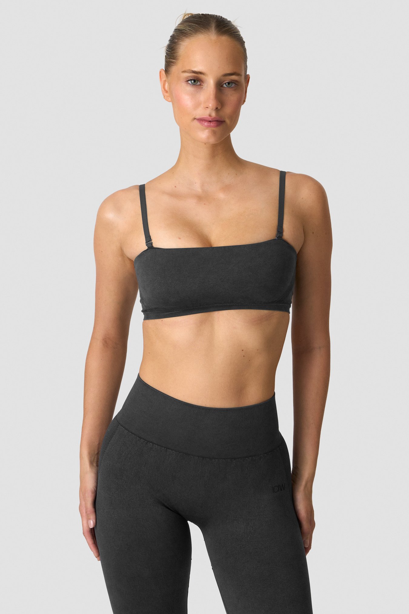 Sculpt Seamless Bandeau Stone Wash Black - bild 2