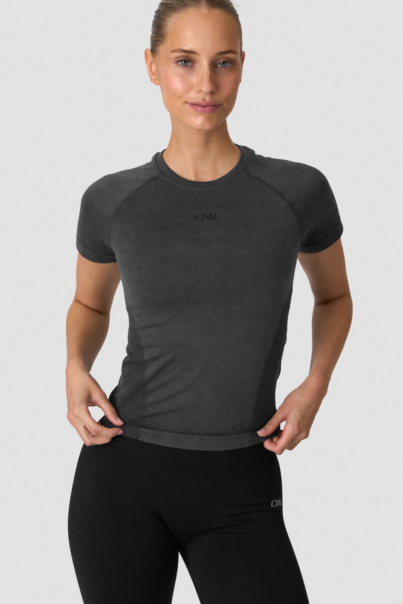 Sculpt Seamless T-shirt  Stone Wash Black - bild 0
