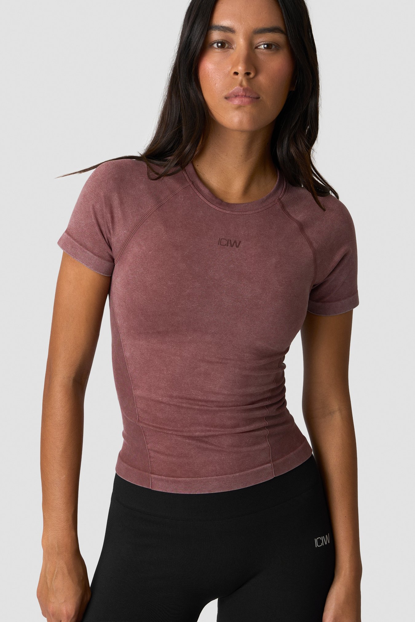 Sculpt Seamless T-shirt  Auburn Brown - bild 0