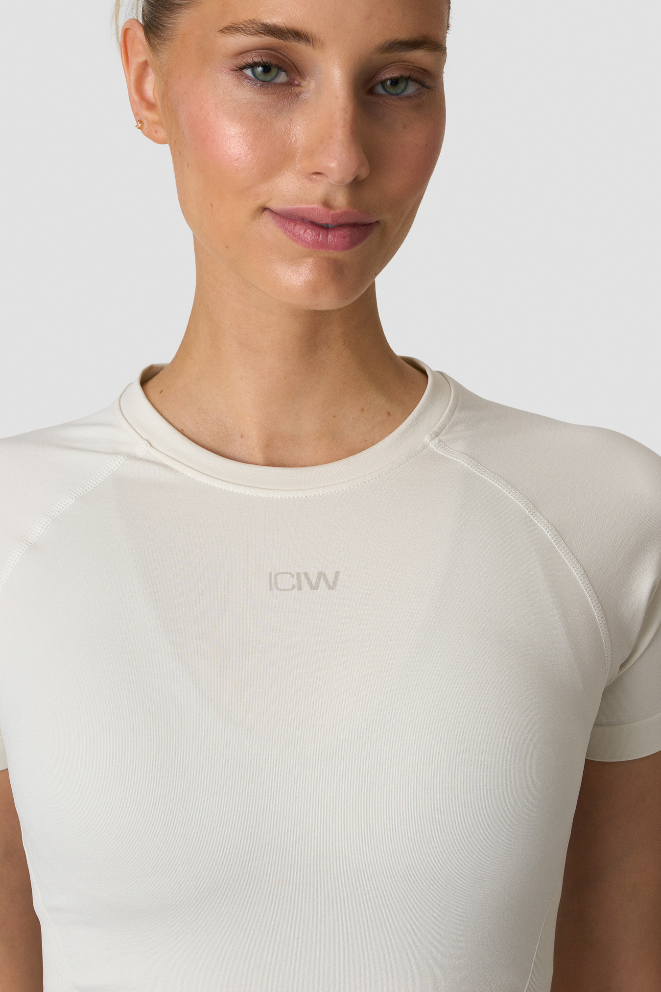 Sculpt Seamless T-shirt  Ivory - bild 2