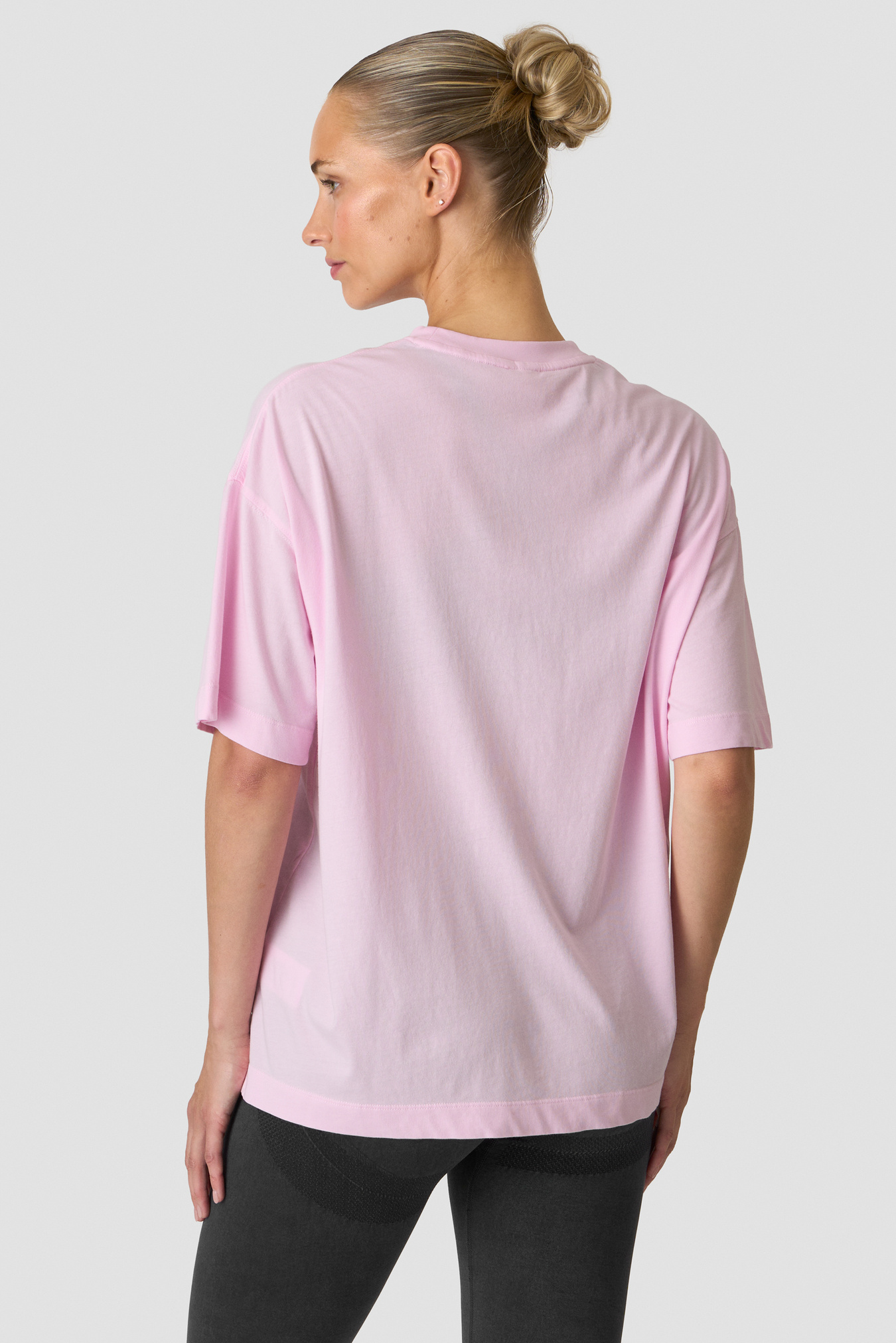 Essence Oversized T-shirt Print Bubblegum Pink - image 3