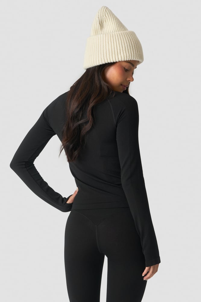 Define Wool Long Sleeve Black