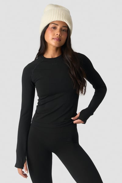 Define Wool Long Sleeve Black - undefined