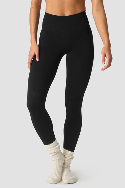 Define Wool V-shape Tights  Black - undefined