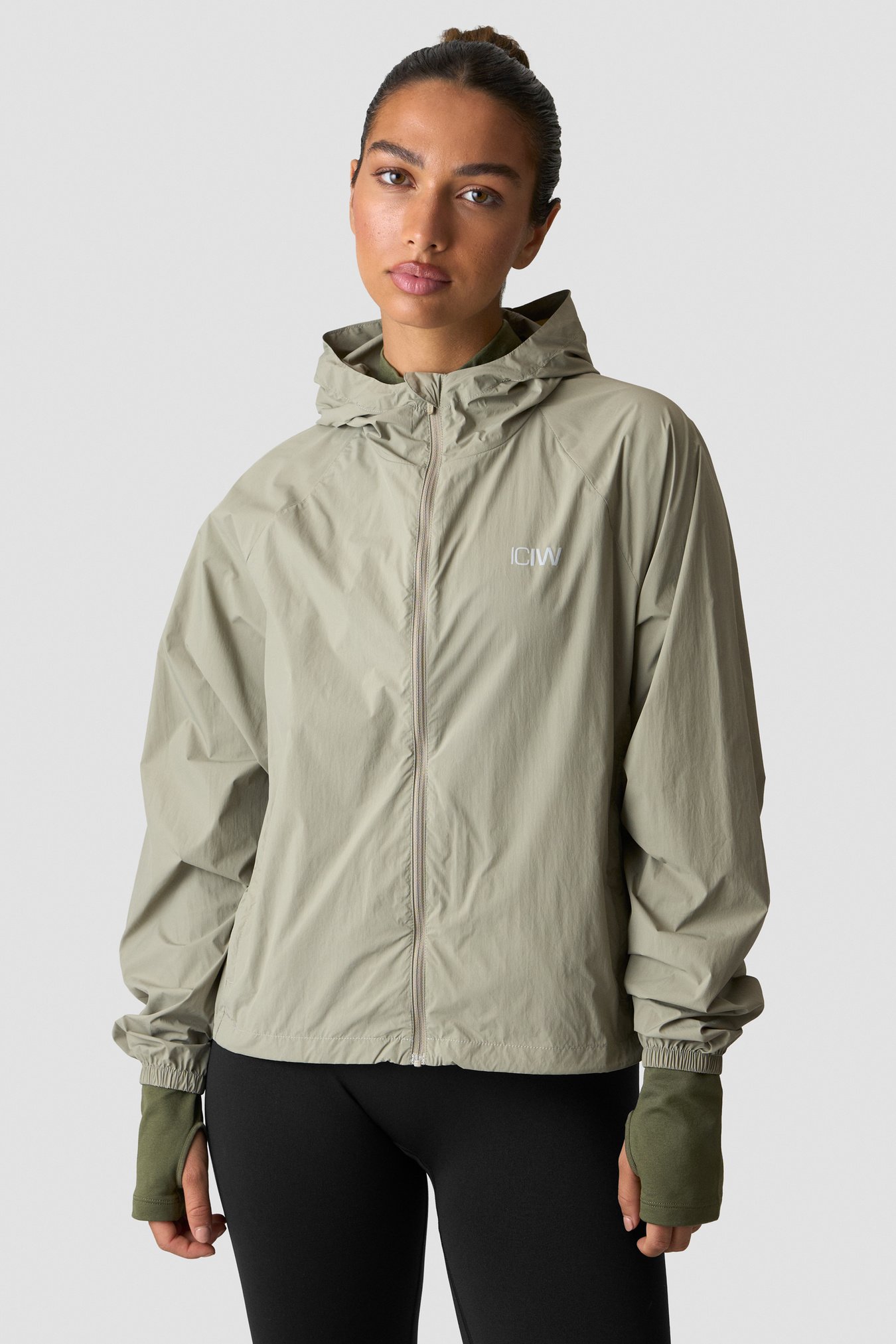 Essential Wind Jacket Light Khaki Green - image 5