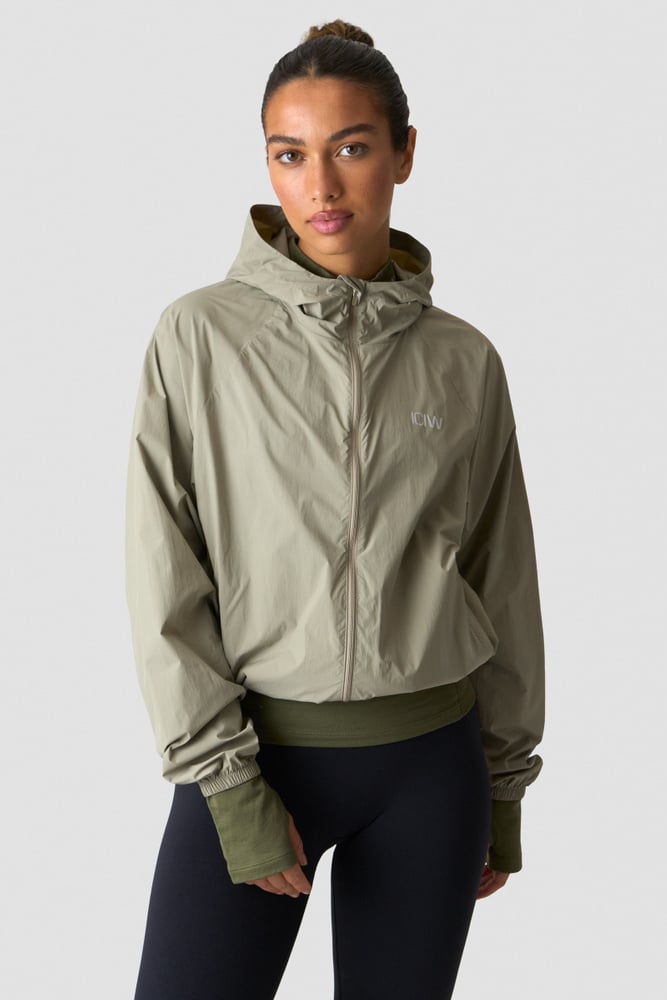 Essential Wind Jacket Light Khaki Green