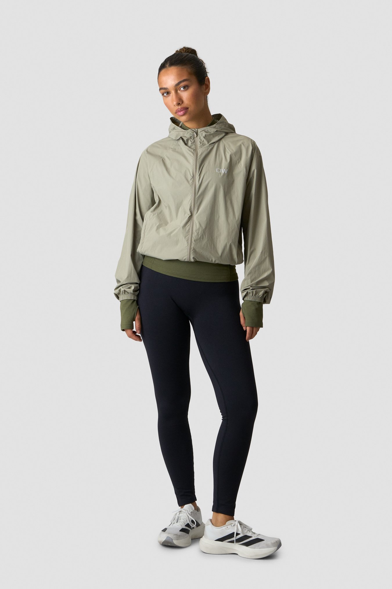 Essential Wind Jacket Light Khaki Green - image 3