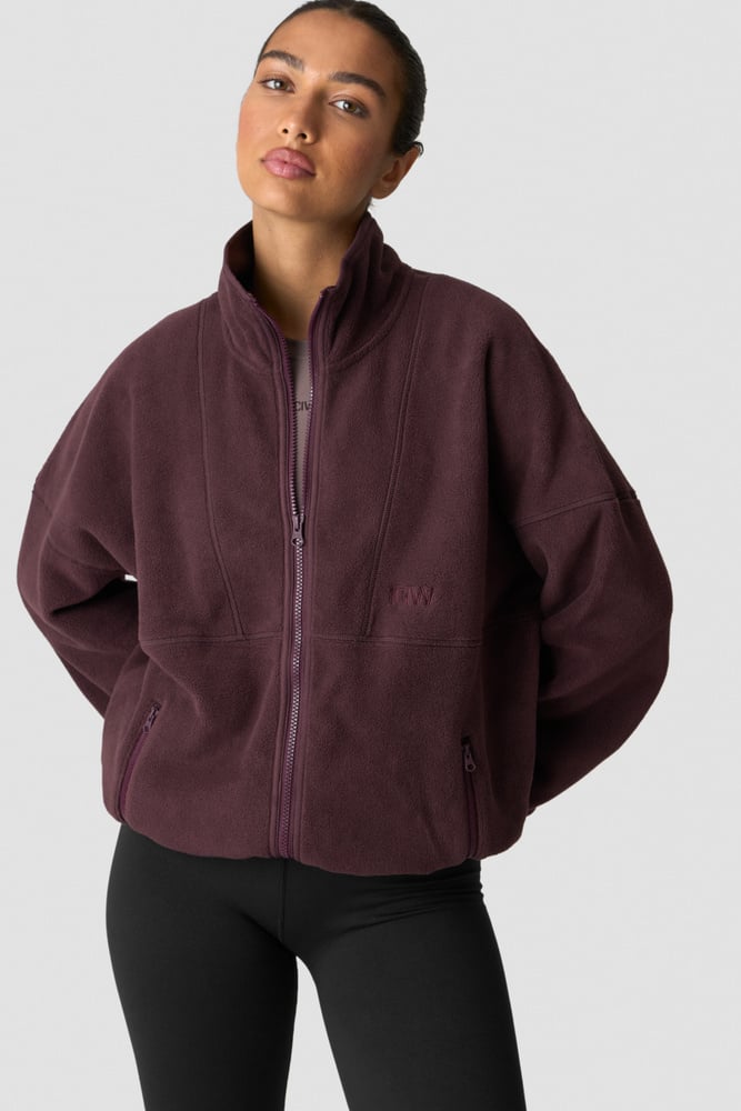 Essential Fleece Dark Burgundy