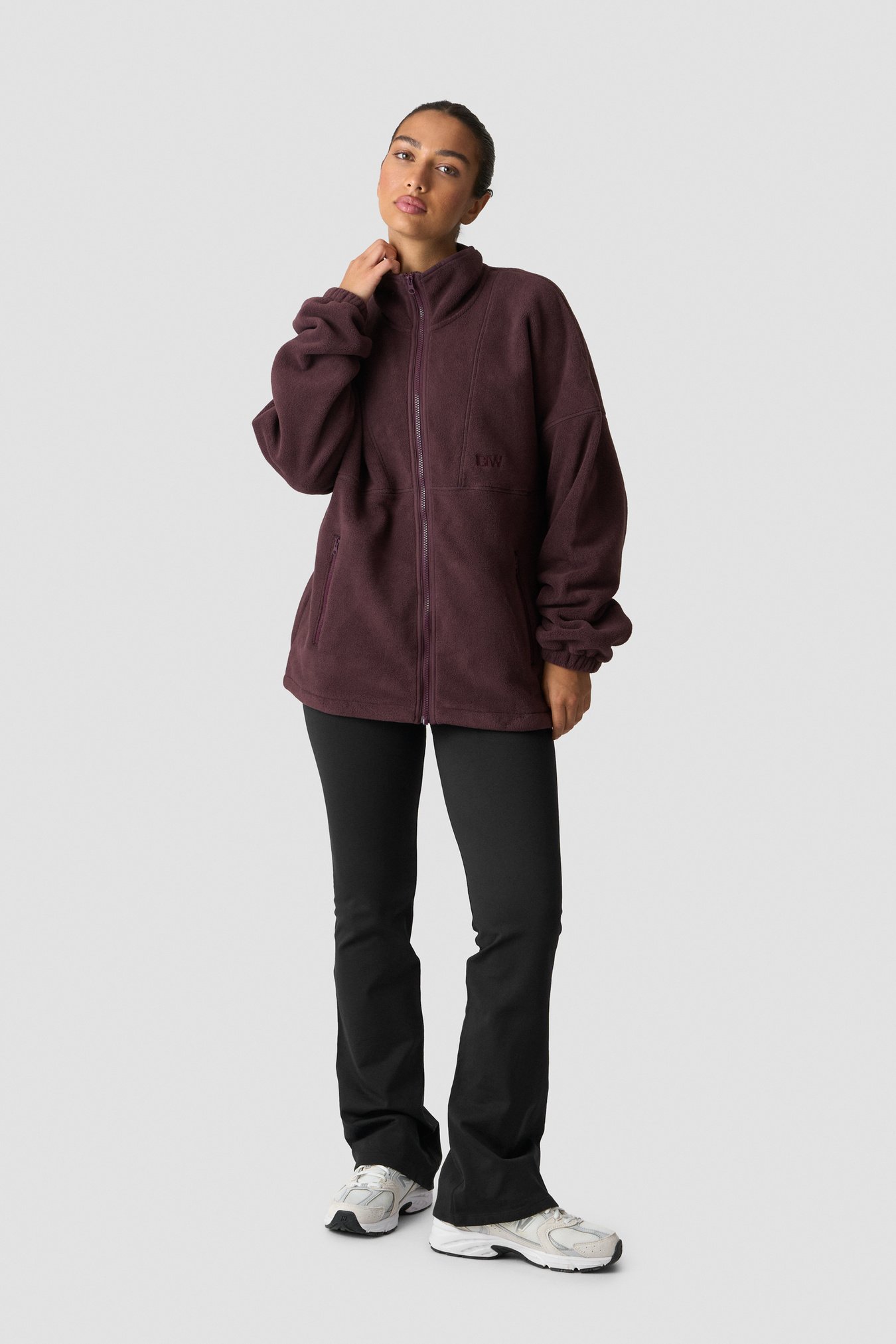 Essential Fleece Dark Burgundy - image 6