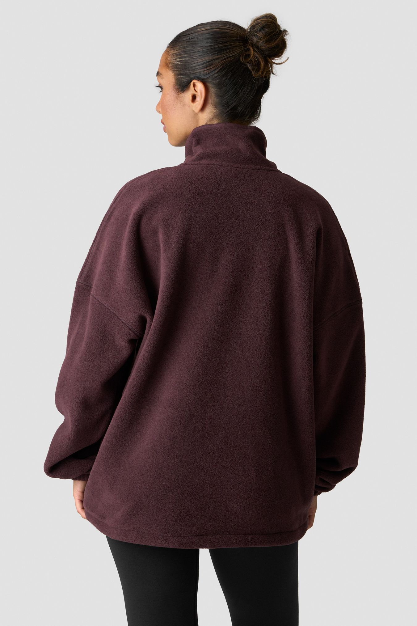 Essential Fleece Dark Burgundy - image 4