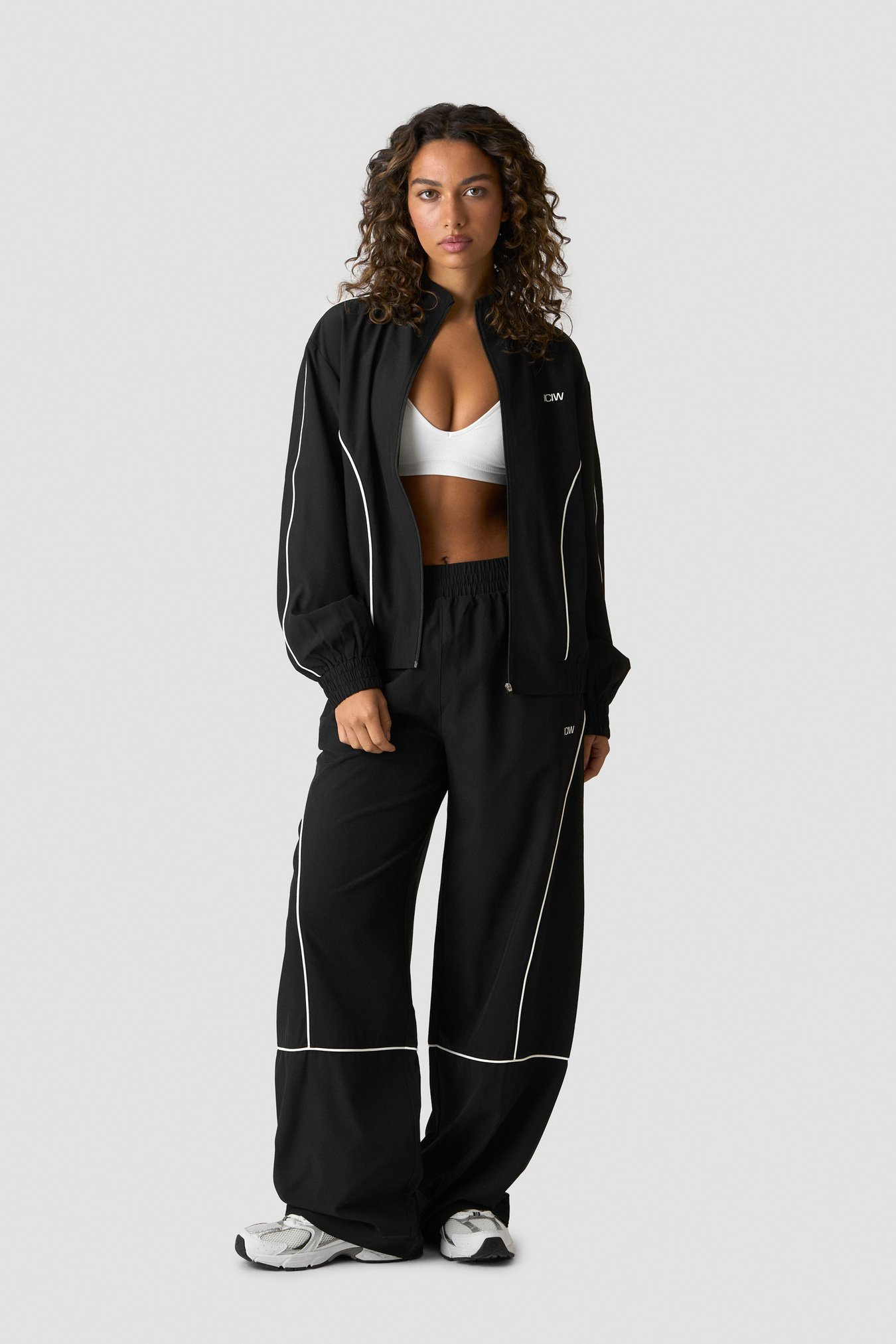 Contrast Track Pants Black - image 2