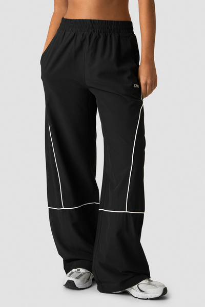 Contrast Track Pants Black - undefined