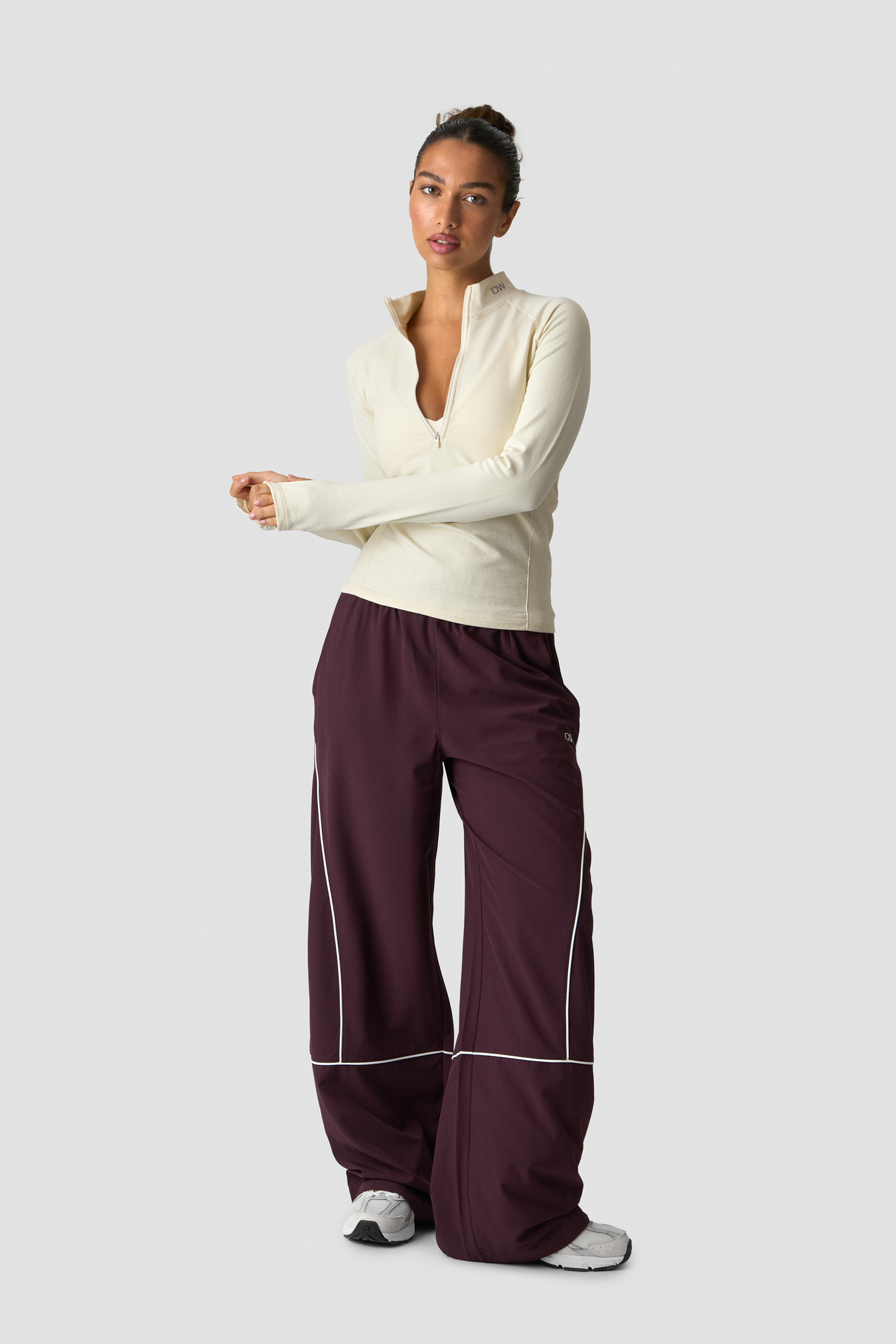 Define Thermal Seamless 1/2 Zip LS Cream - image 4
