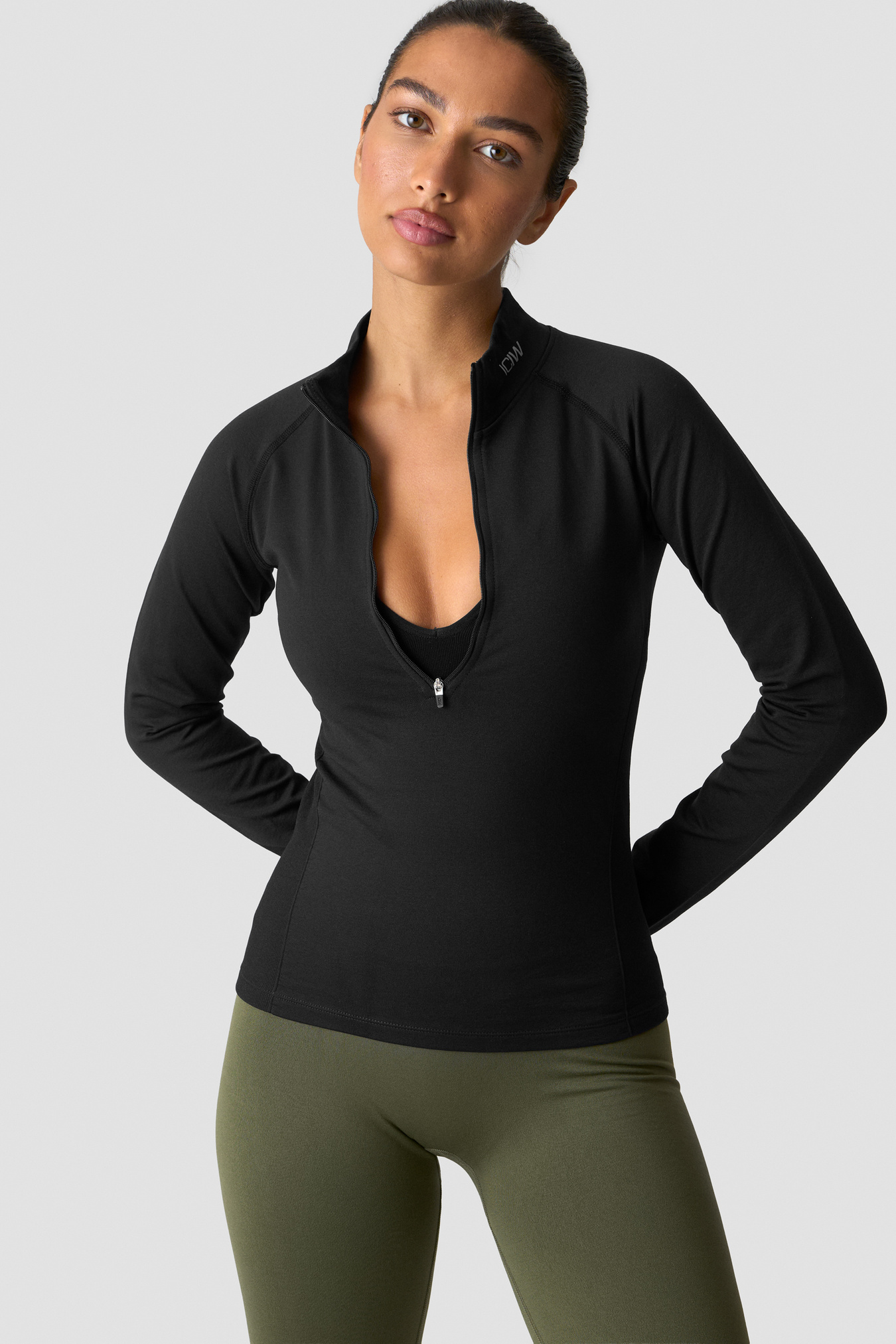 Define Thermal Seamless 1/2 Zip LS Black - image 4