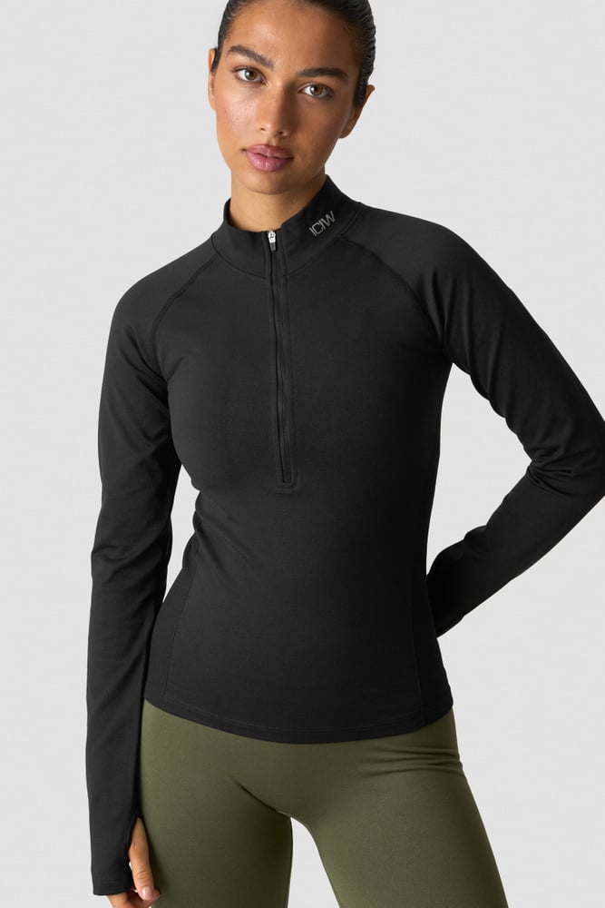 Define Thermal Seamless 1/2 Zip LS Black