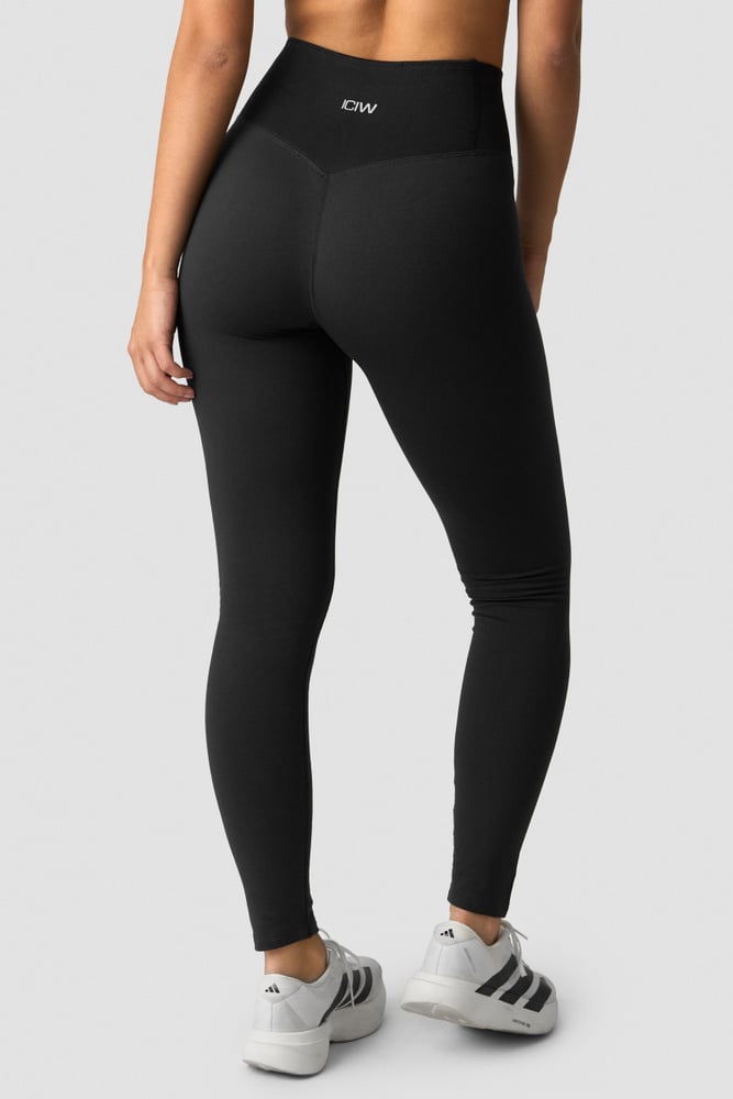 Define Thermal Seamless V-Shape Tights  Black