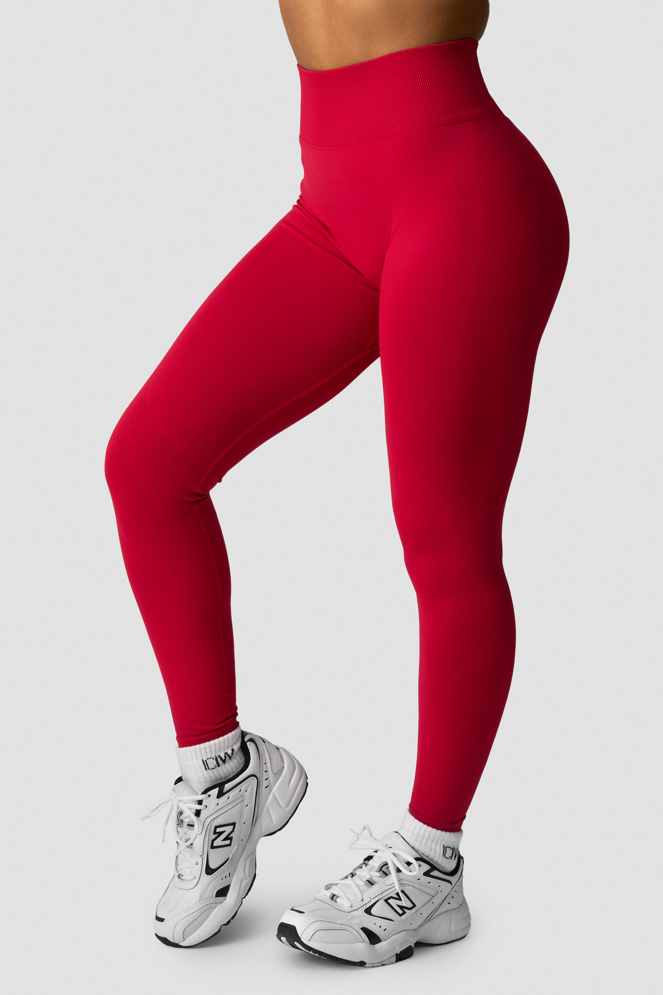 Define Seamless V-shape Tights Red Cherry - imagen 1