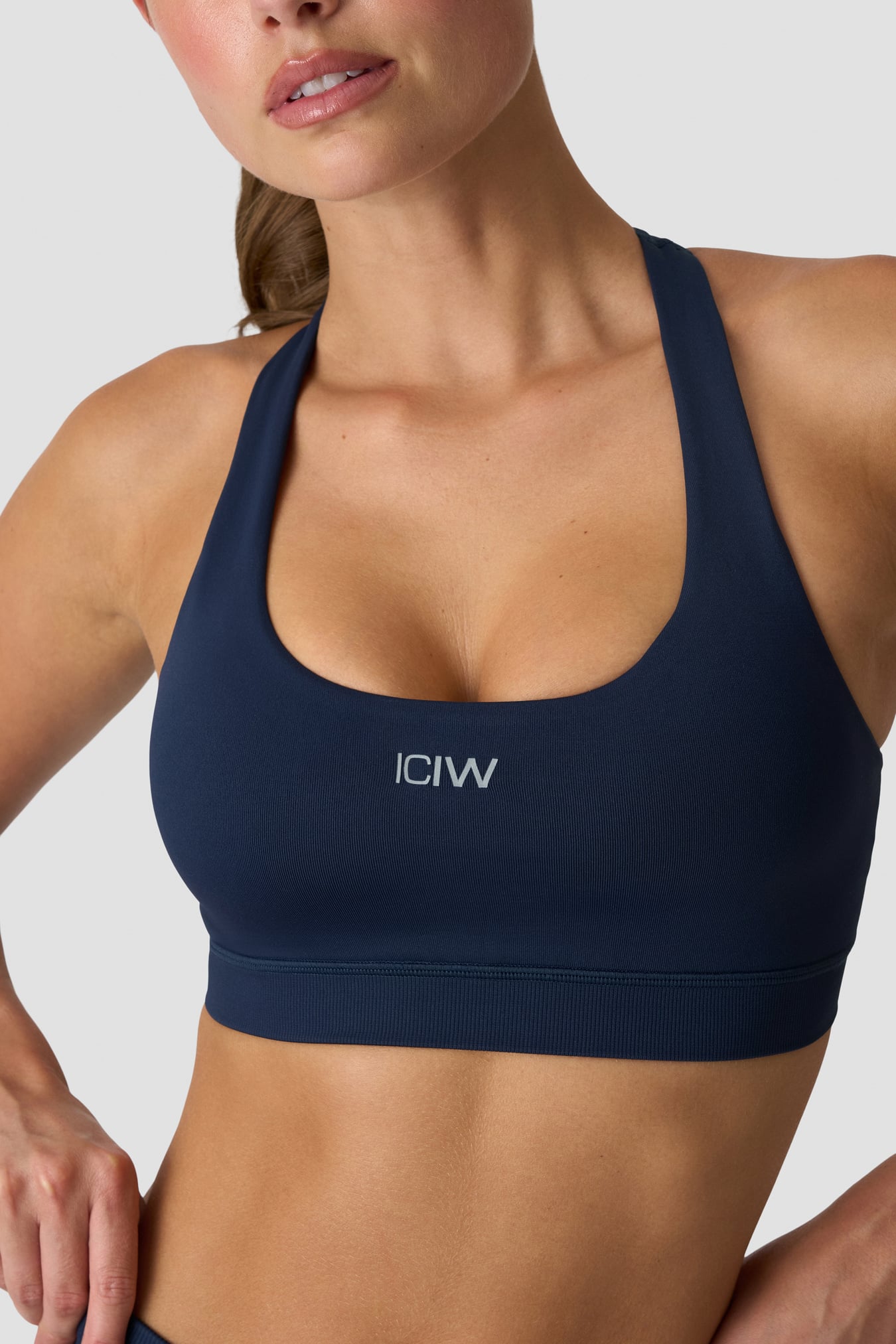 Define Seamless Racer Back Sports Bra Midnight Blue - kuva 3