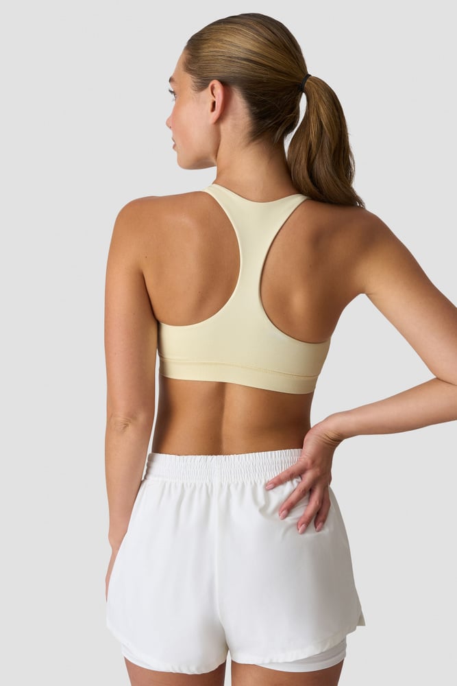 Define Seamless Racer Back Sports Bra Pale Lemon