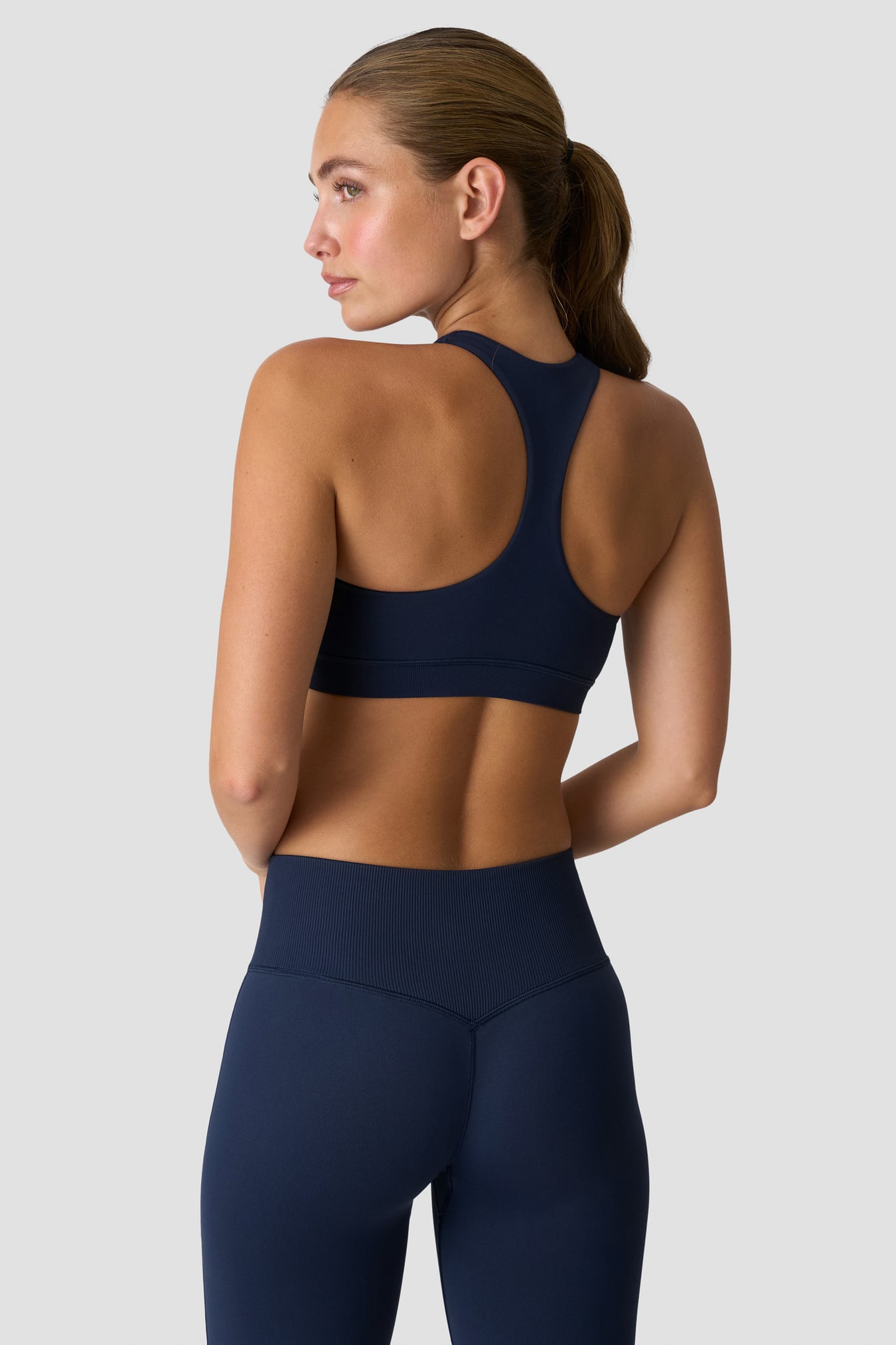 Define Seamless Racer Back Sports Bra Midnight Blue - kuva 2