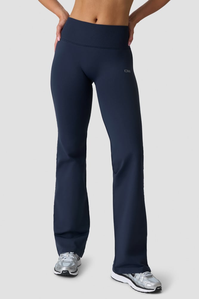 Define Seamless Straight Pants Midnight Blue