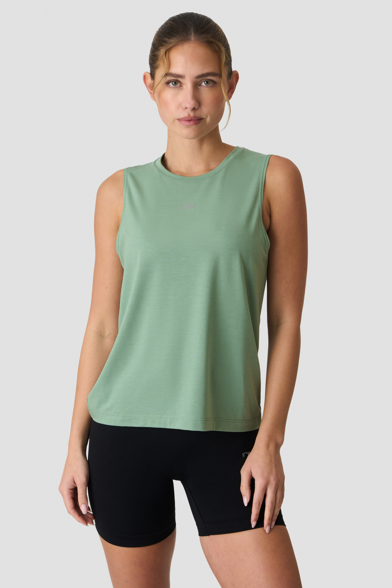 Define Loose Tank Light Moss Green - imagen 1