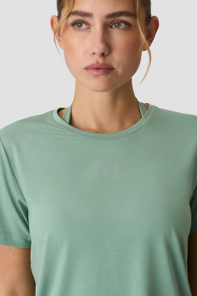 Define Loose T-shirt Light Moss Green