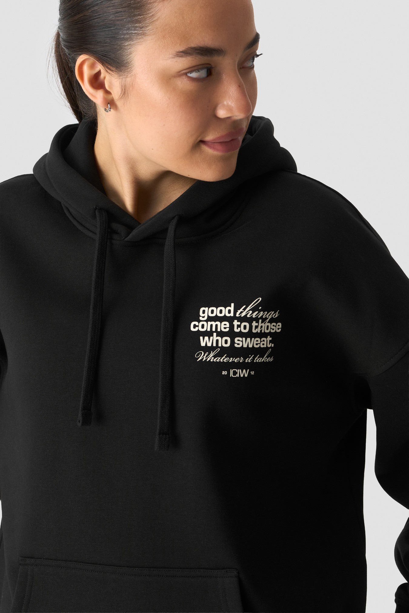Everyday Relaxed Hoodie Print black - image 4