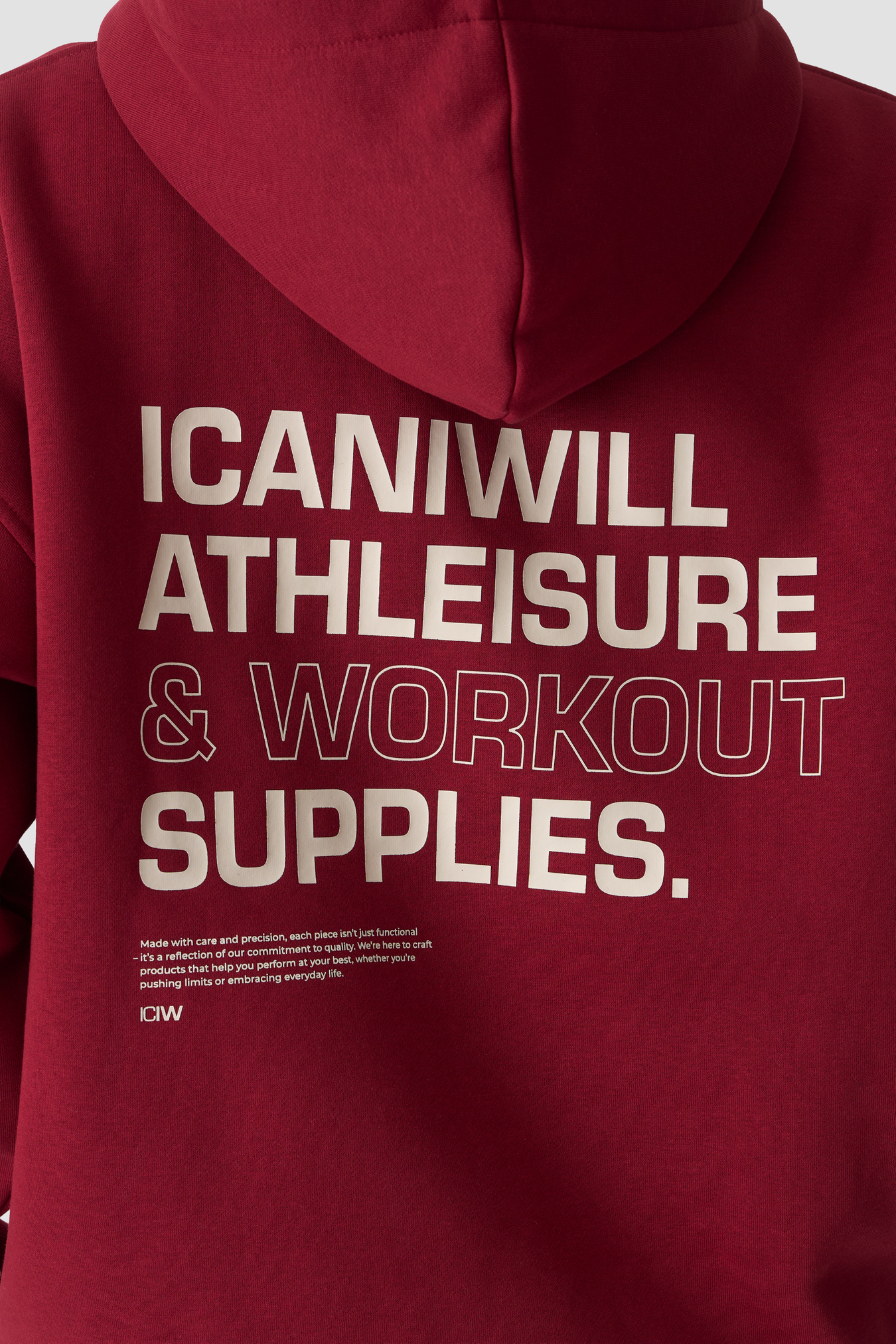 Everyday Relaxed Hoodie Print dark berry - image 5