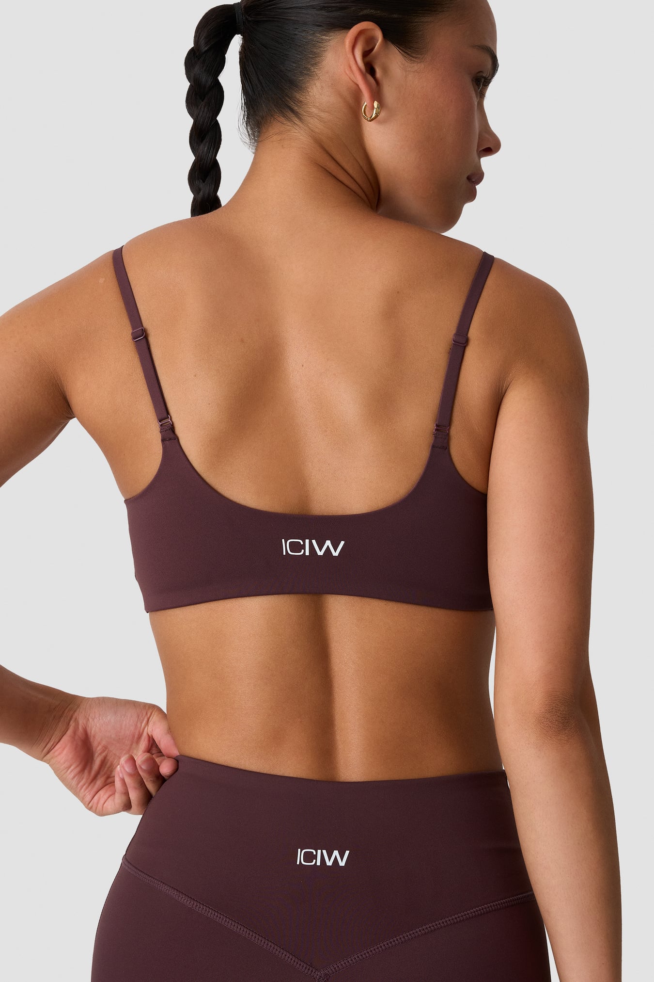 Nimble Molded Sports Bra Espresso - Bild 2