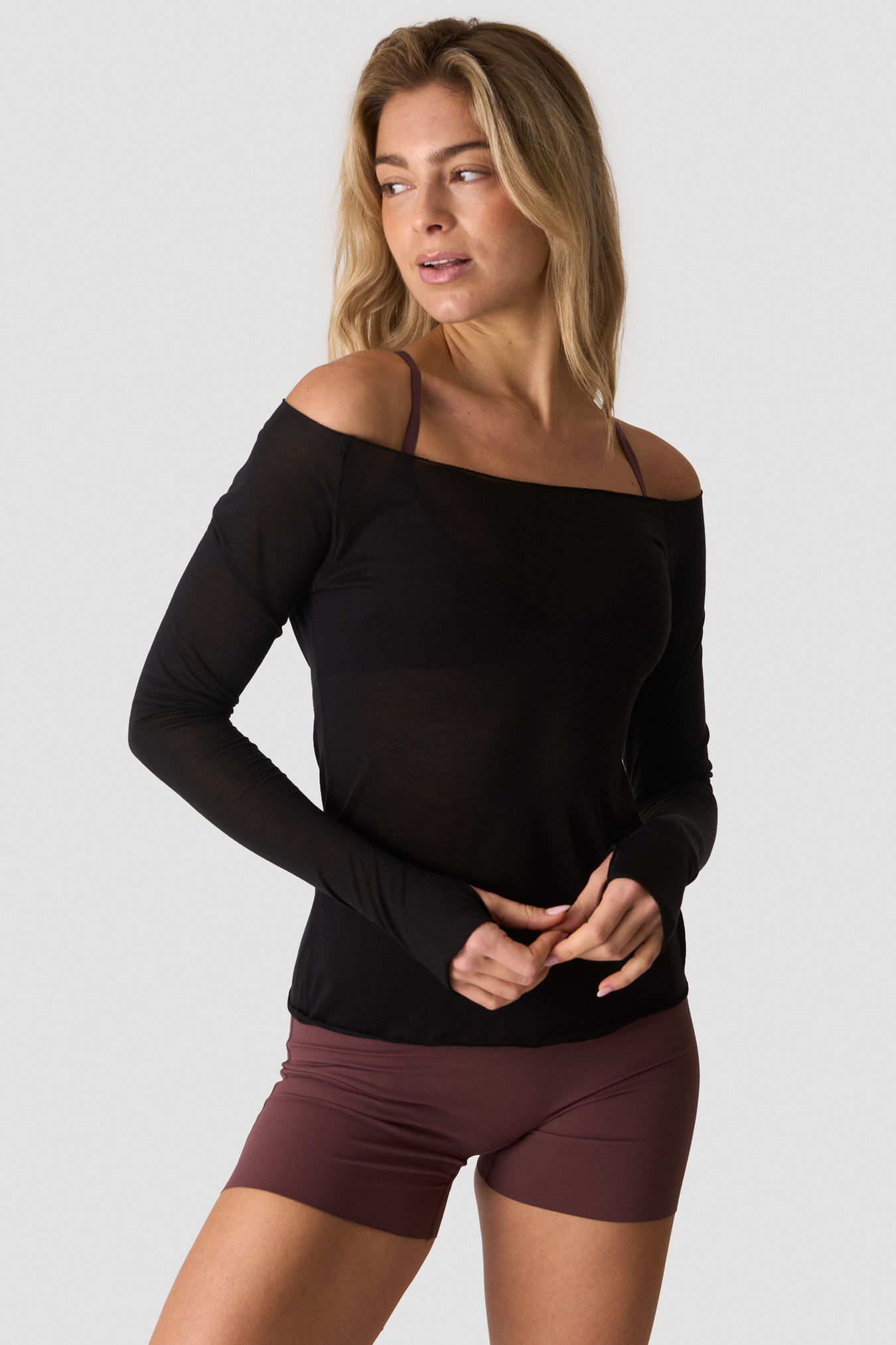 Nimble Thin Long Sleeve Black - bild 1