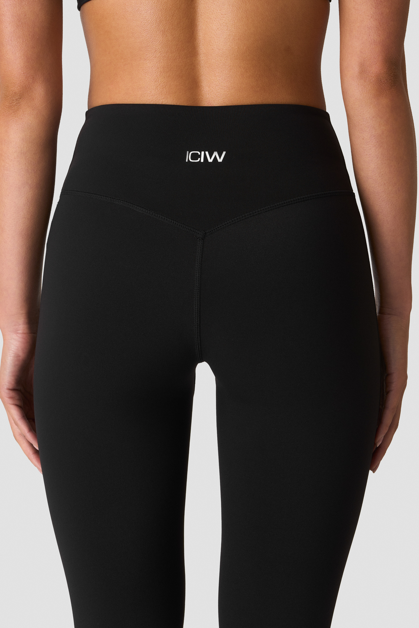 Nimble No-rise Flared Tights Black - bild 3