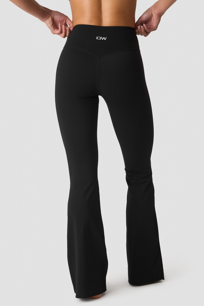 Nimble No-rise Flared Tights Black