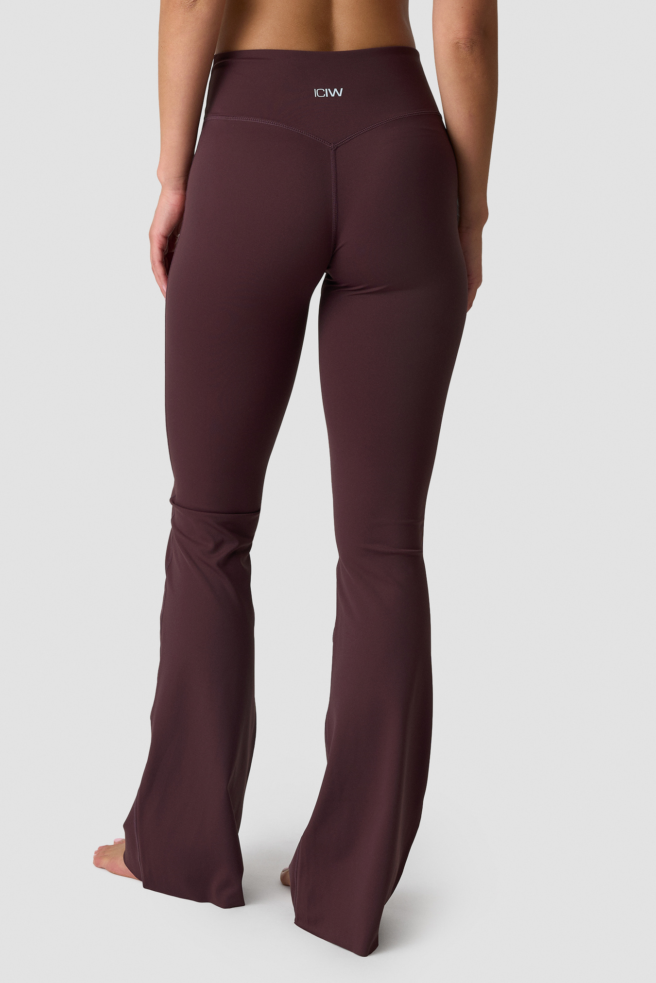 Nimble No-Rise Flared Tights Tall Espresso - image 3