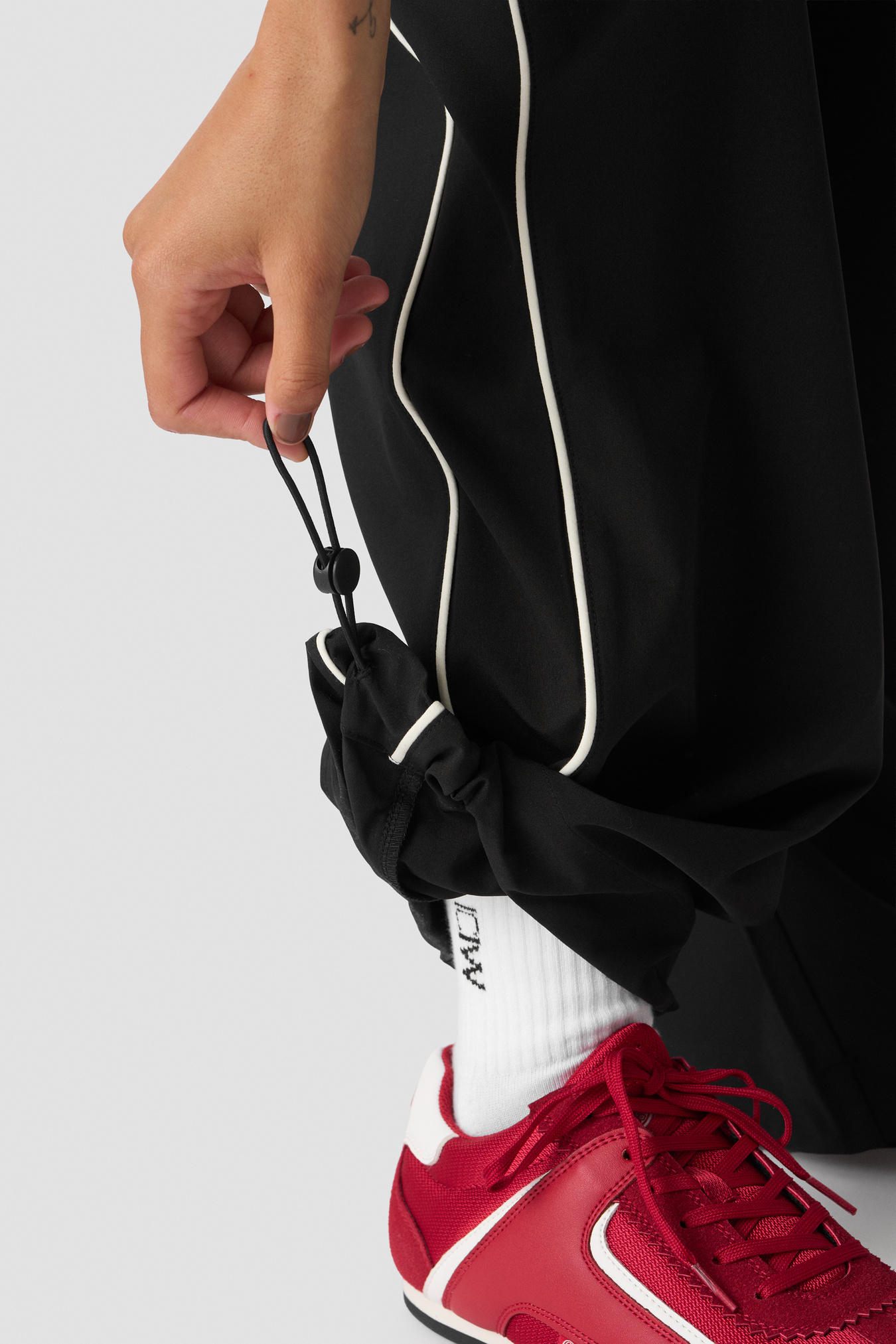 Contrast Pants Black - image 5