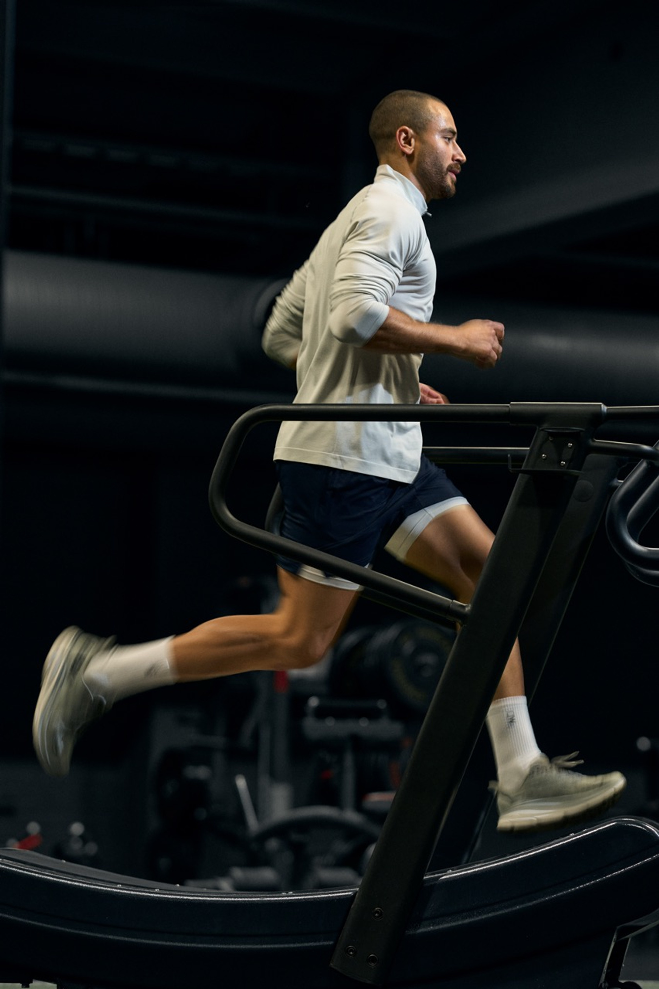 Stride 1/4 Longsleeve White Snow - afbeelding 7