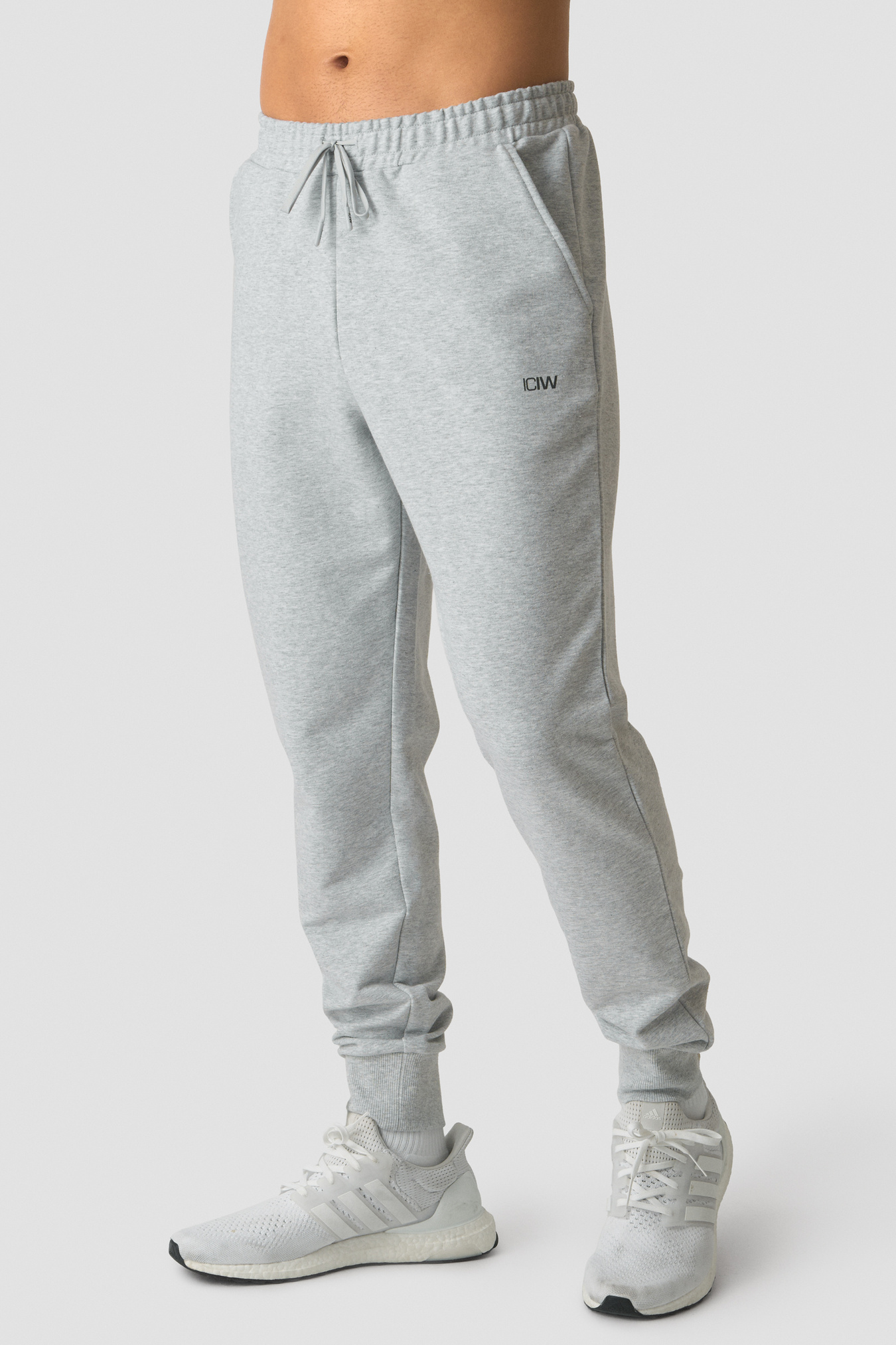 Stride Sweat Pants Light Grey Melange - afbeelding 1
