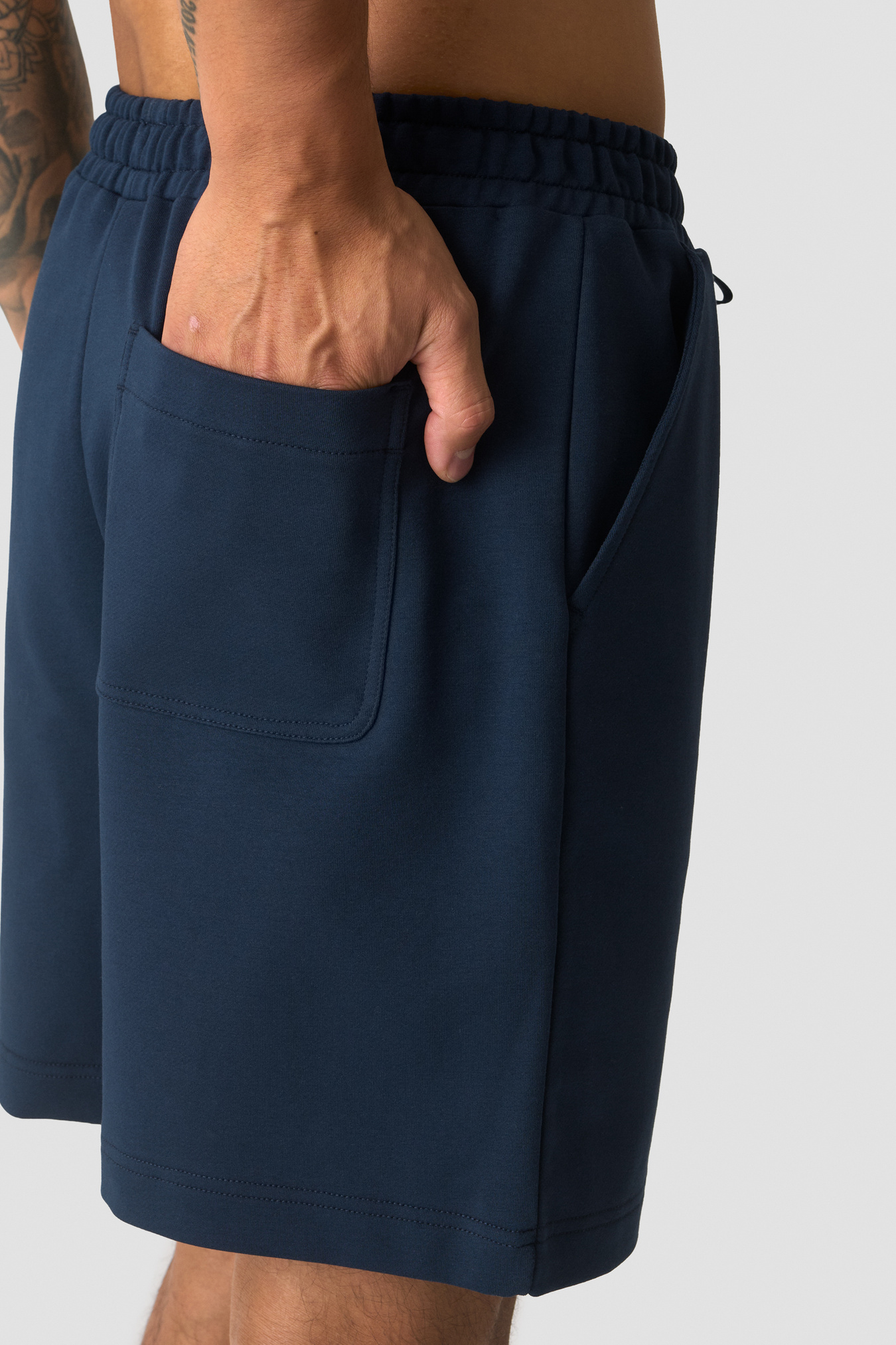 Stride Sweat Shorts Midnight Blue - afbeelding 4
