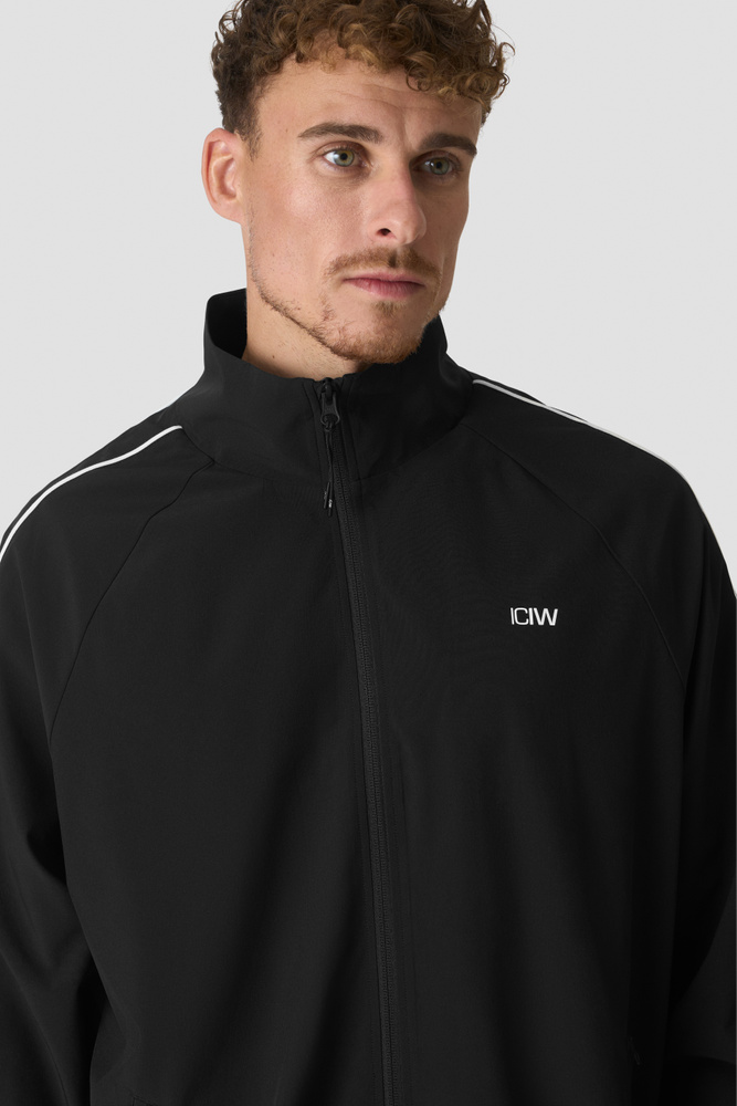Track Zip Jacket Black Men | ICIW