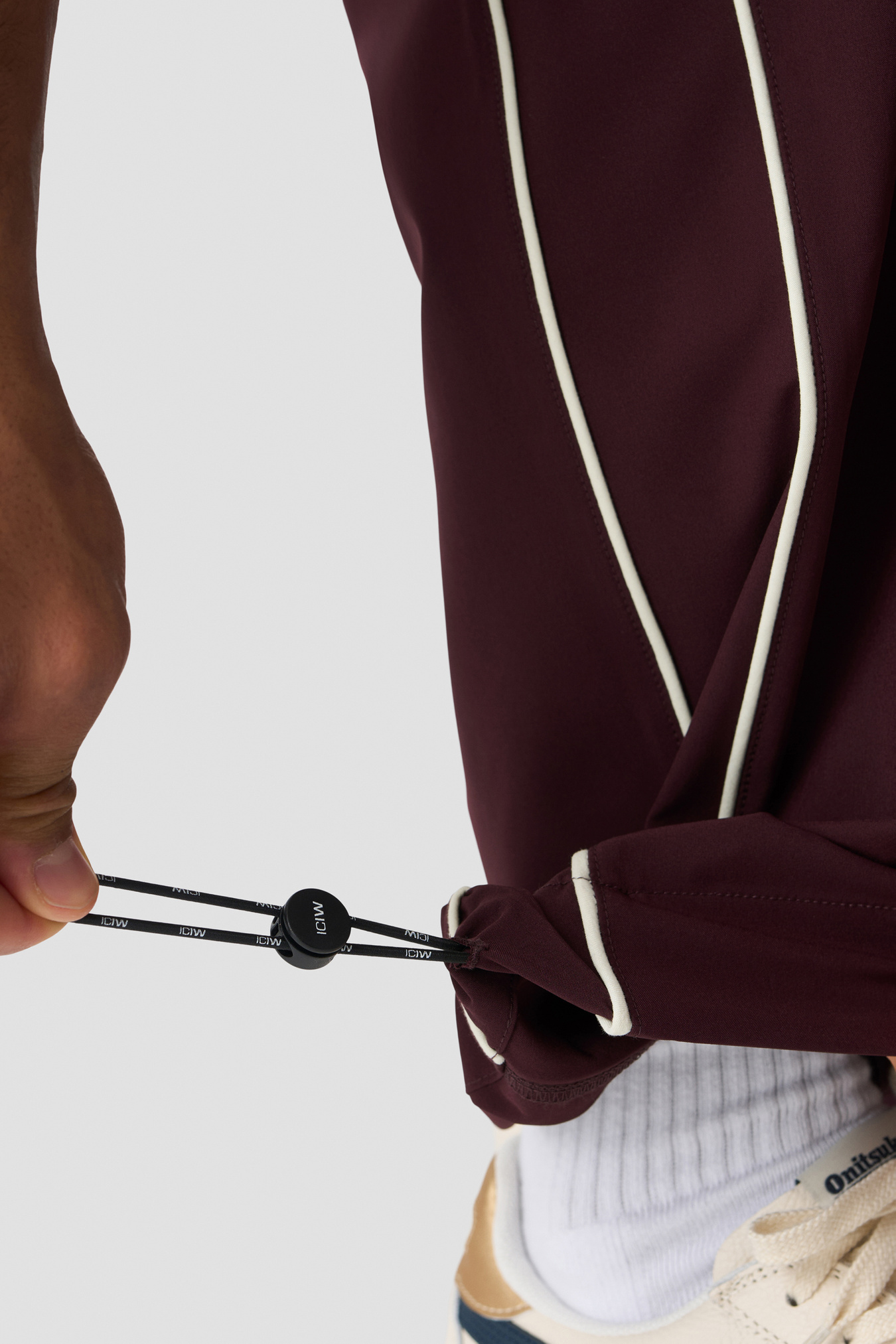Contrast Track Pants Espresso - image 6