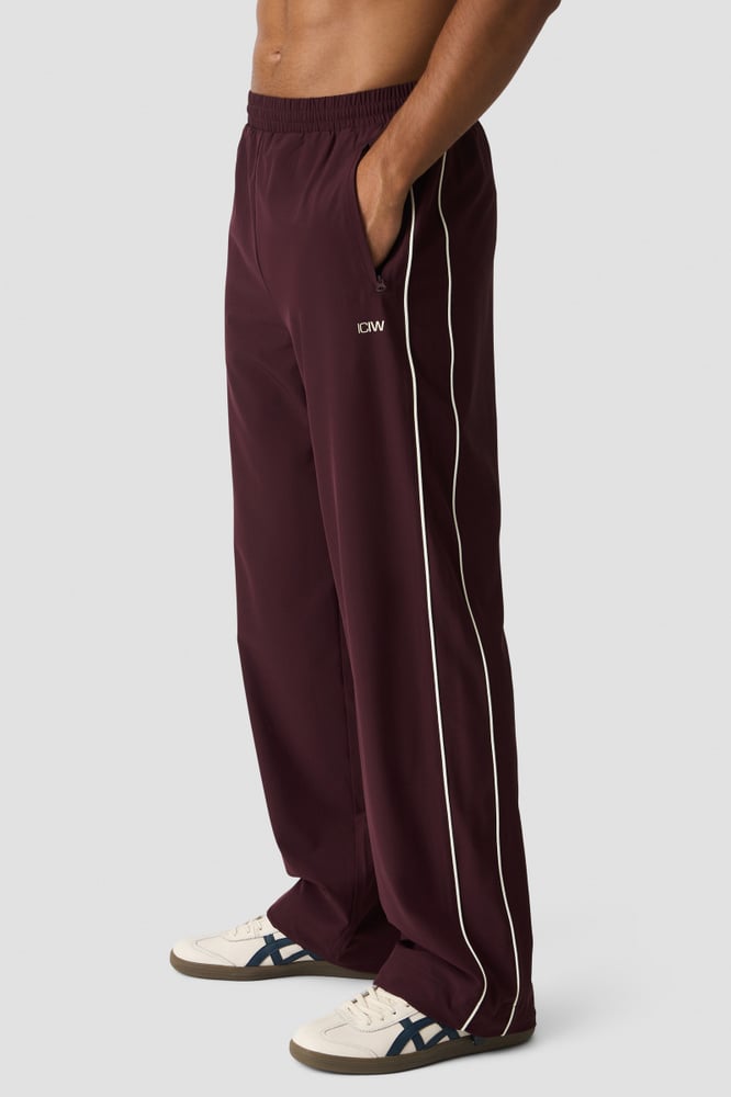 Contrast Track Pants Espresso