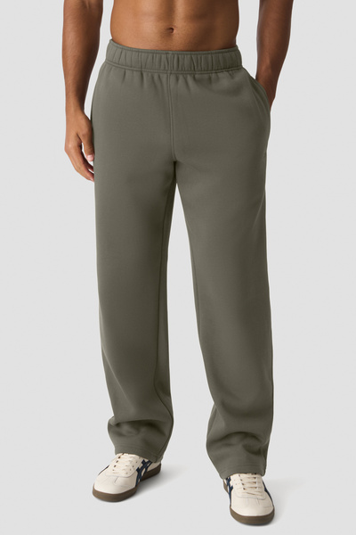 Everyday Straight Pants Warm Green - undefined