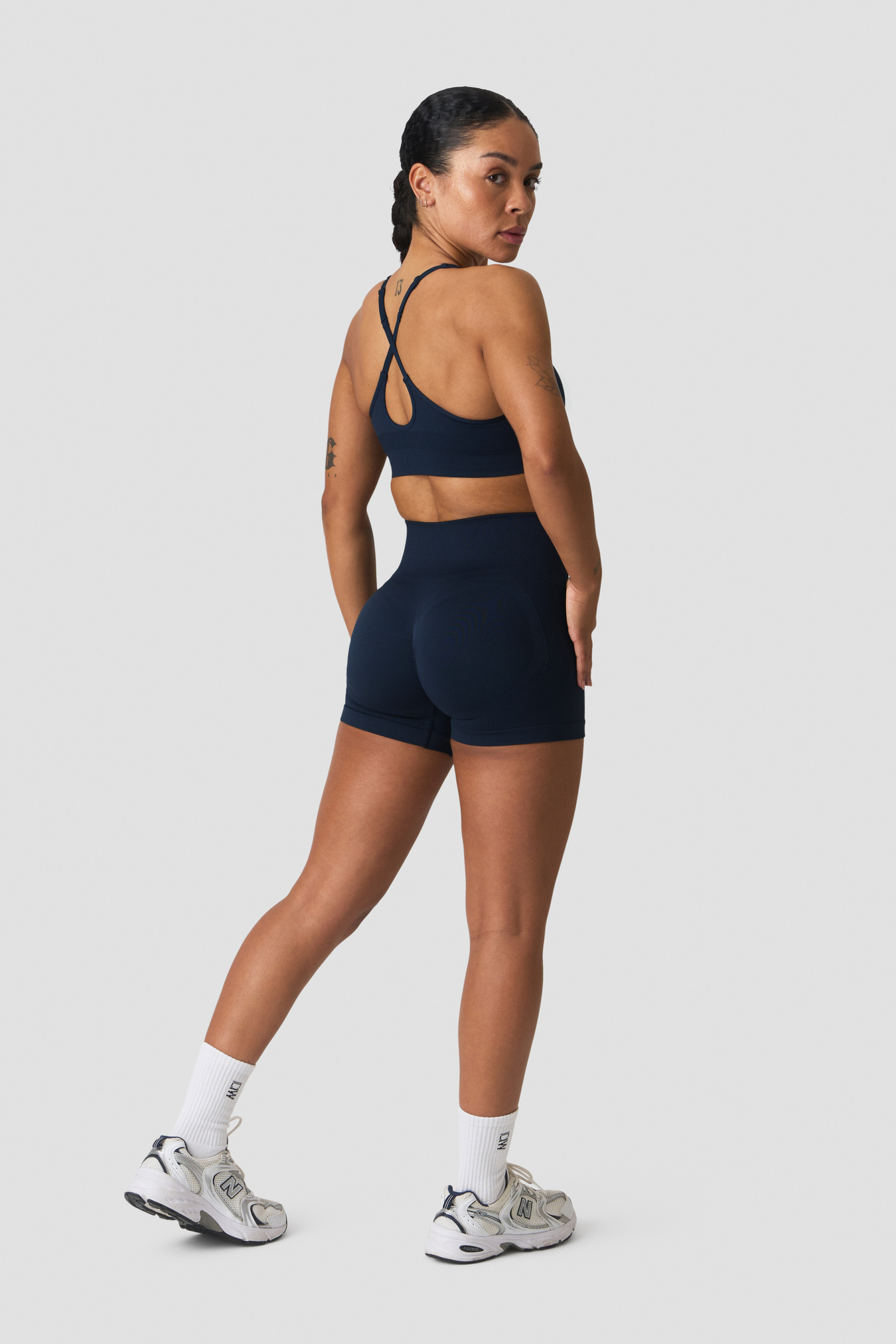 Sculpt Seamless Shorts Midnight Blue - bilde 6
