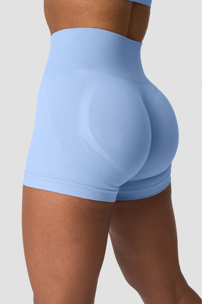Sculpt Seamless Shorts Banner Blue