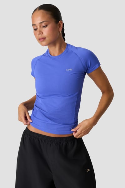 Define Seamless T-shirt virtual blue - Blue