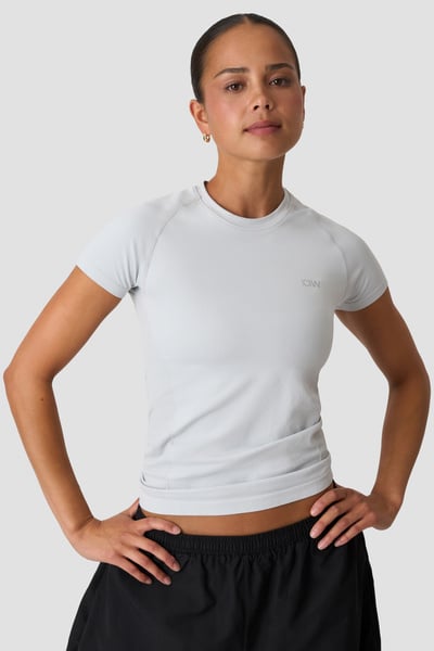 Define Seamless T-shirt light grey - Grey